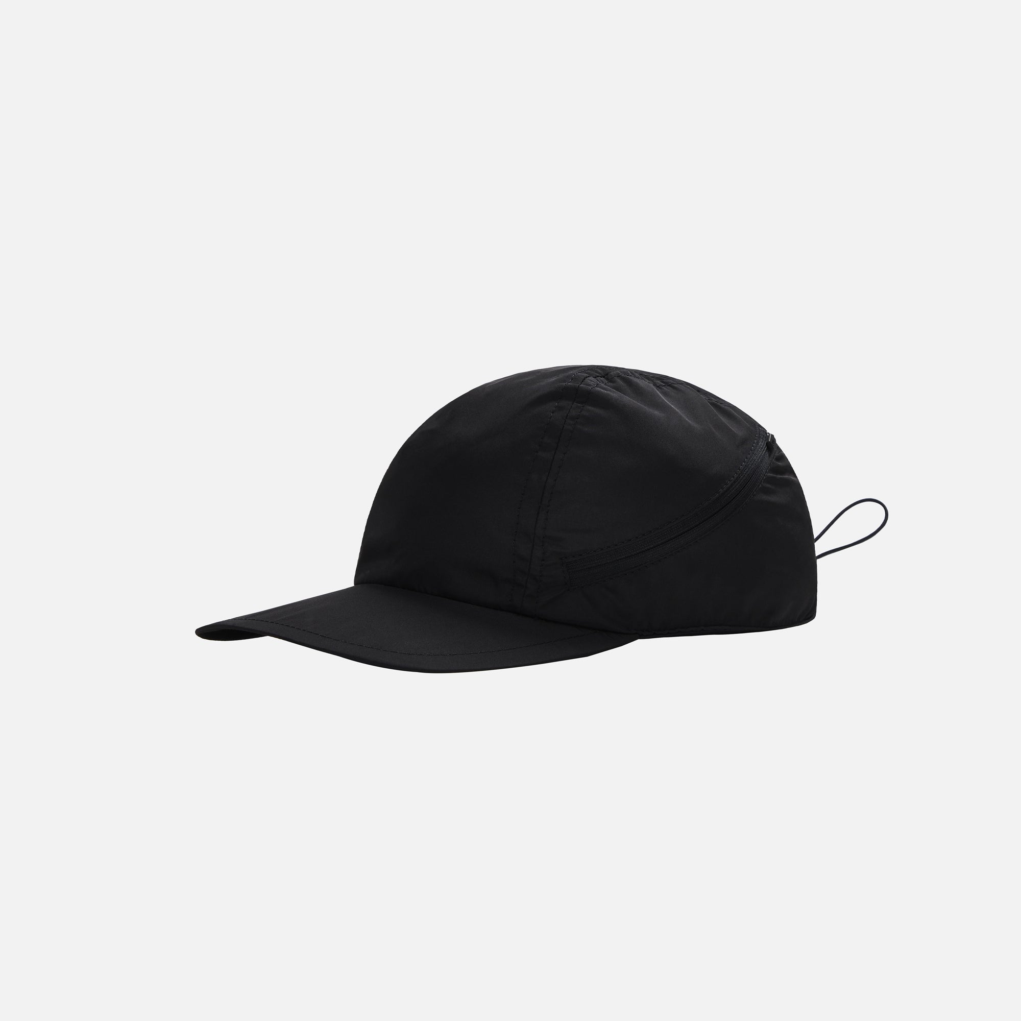 1017 ALYX 9SM Soft Classic Hat Curved Zip - Black