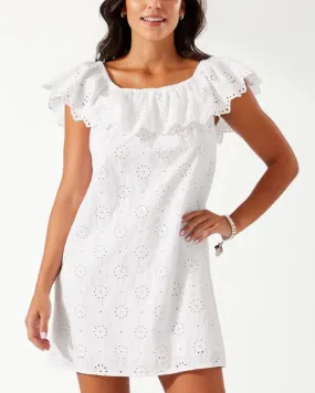 2024 Tommy Bahama Harbor Eyelet Off Shoulder Dress - Ss500314