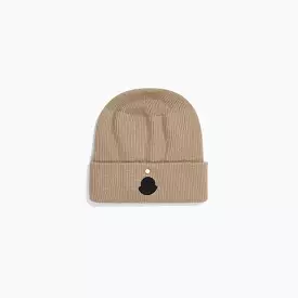 6 Moncler x 1017 Alyx 9SM Wool Logo Beanie - Camel