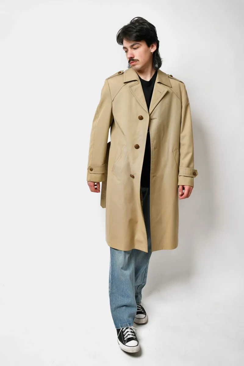 90s detective trench coat