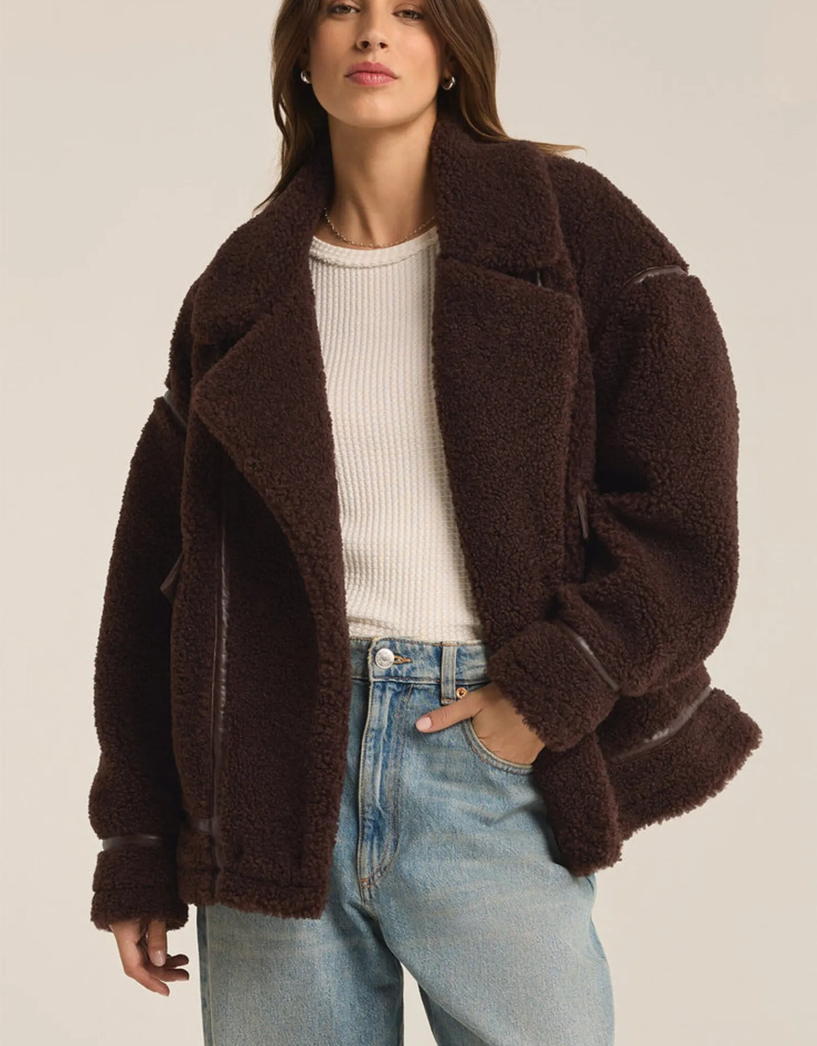   Ari Sherpa Coat