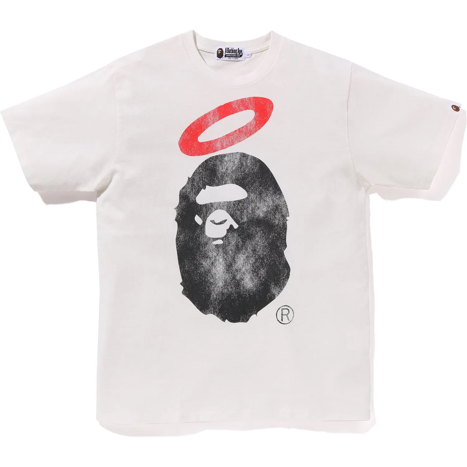 BAPE X UNION PIGMENT DYED APE HEAD TEE MENS