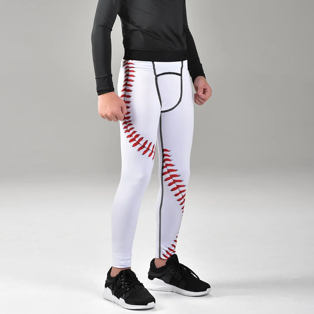 Baseball Lace Tights for kids