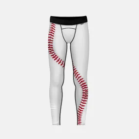 Baseball Lace Tights for kids