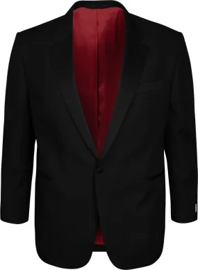 Basic Formal Suit Jacket - Black