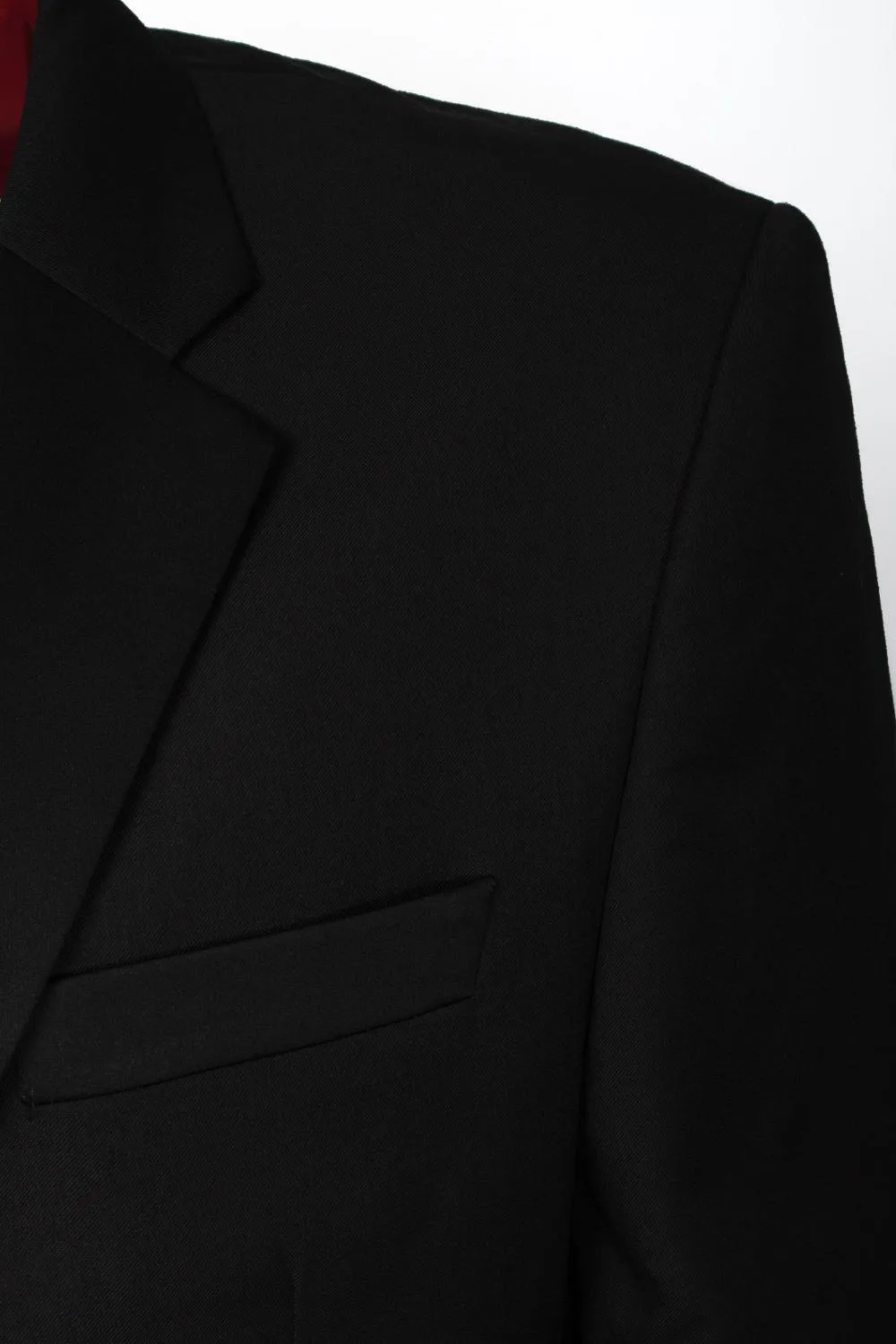 Basic Formal Suit Jacket - Black