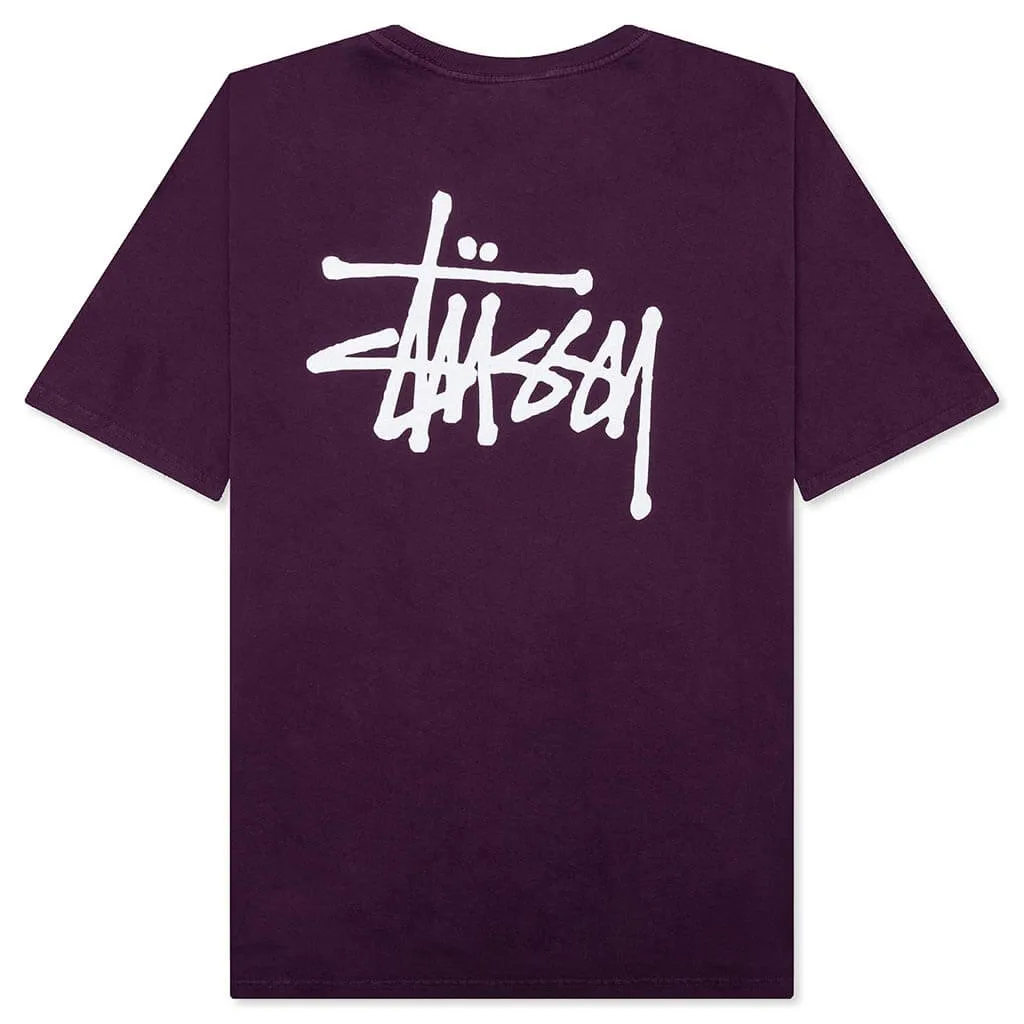 Basic Pigment Dyed Tee - Purple