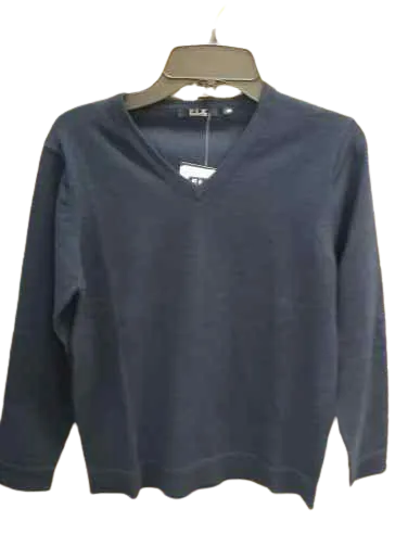 Boys V-Neck Sweater Navy