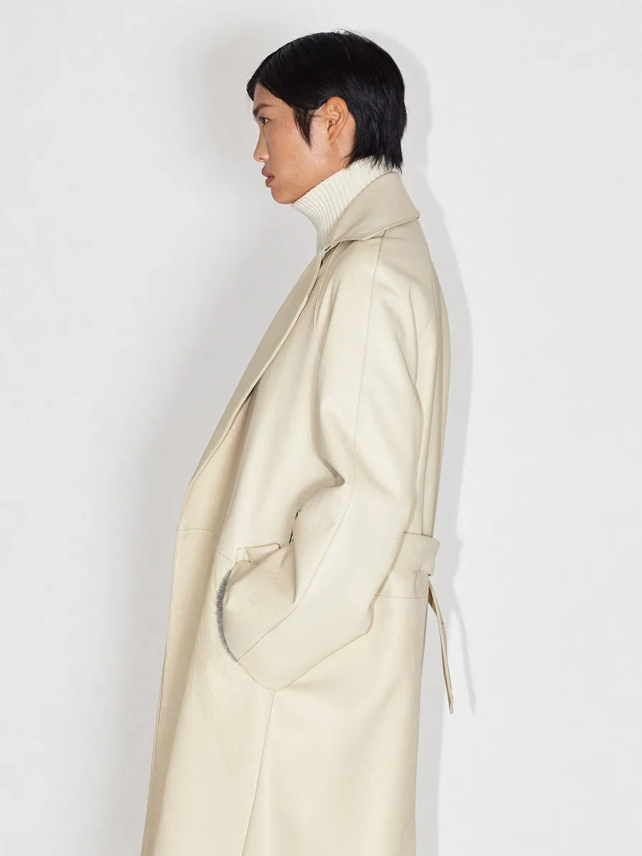 Buckle Belt Trench Coat