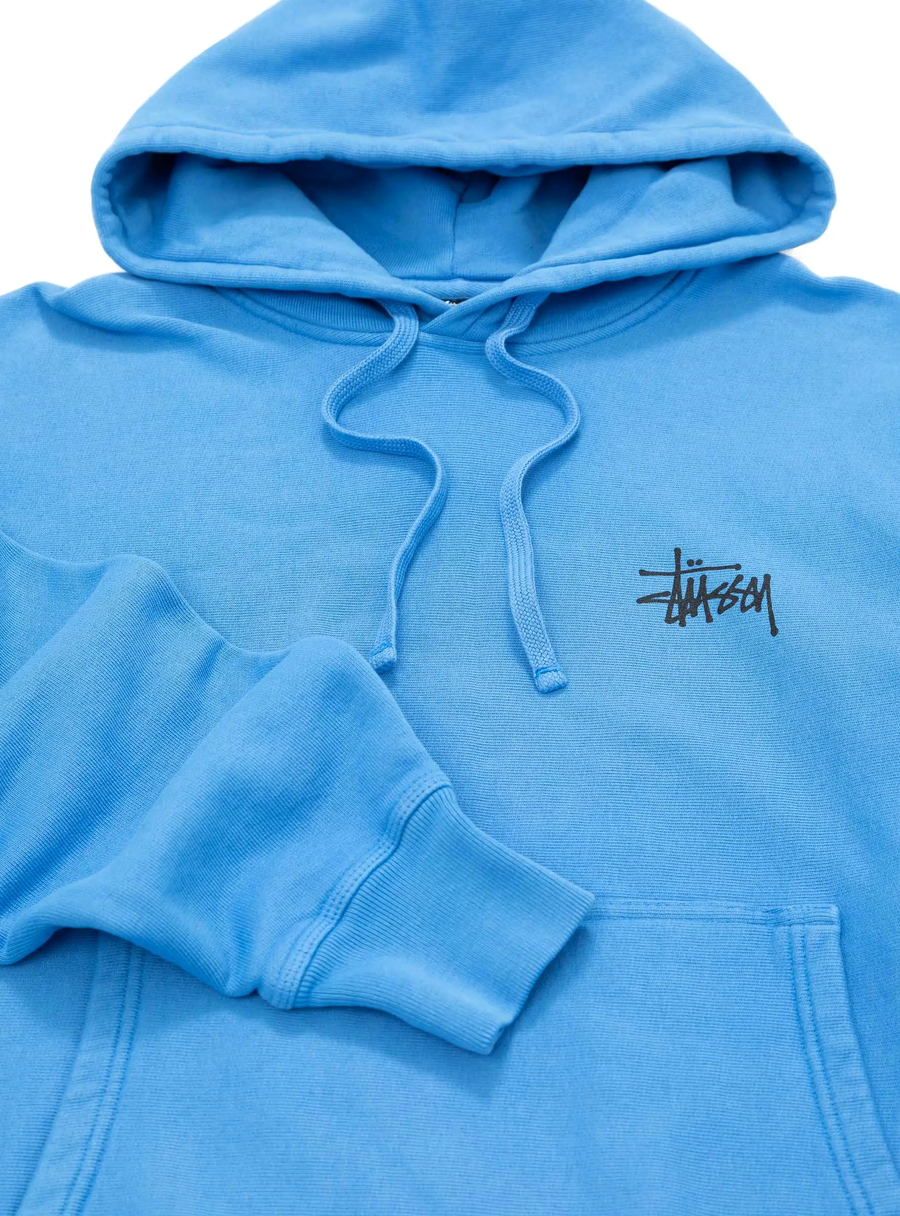 Built Tough Pigment Dyed Hoodie Blue