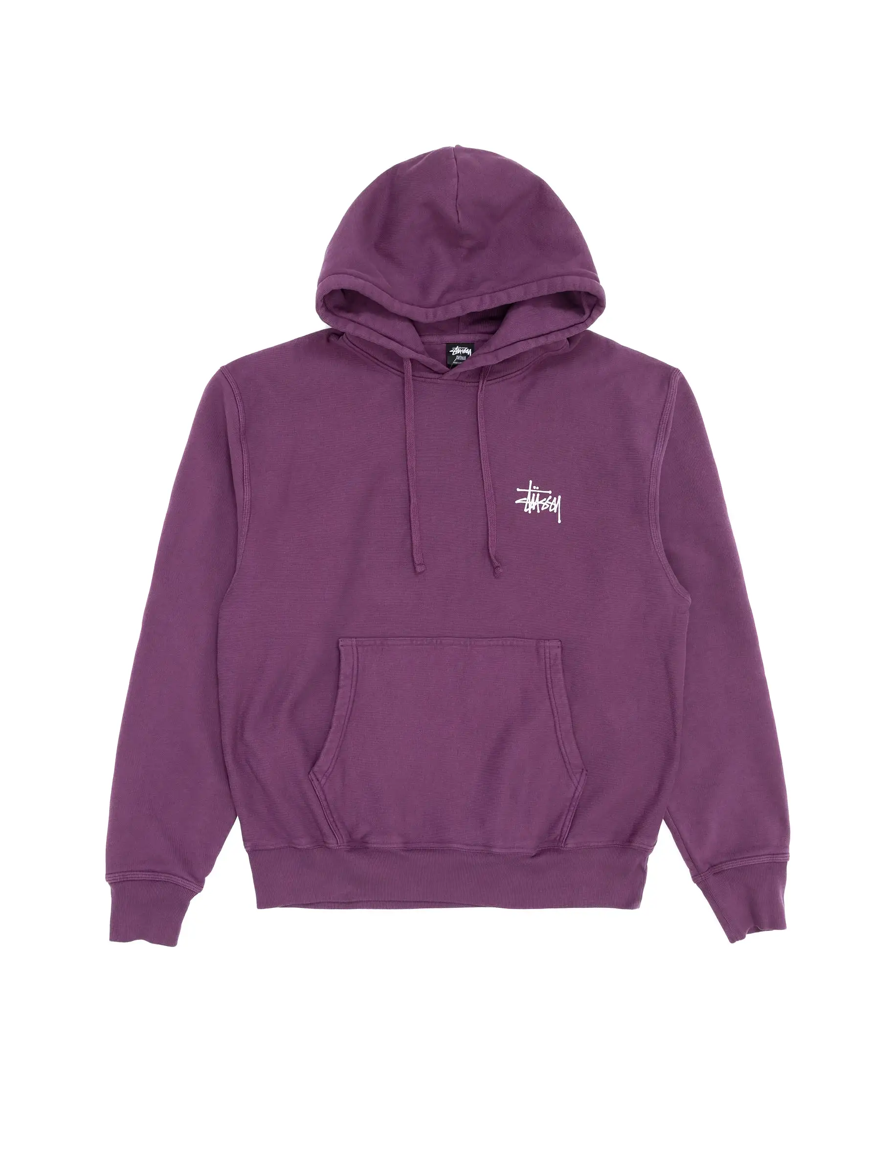 Built Tough Pigment Dyed Hoodie Purple