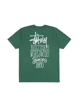 Built Tough Pigment Dyed T-shirt Forest Green