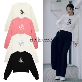 citybreeze  |Casual Style Street Style Long Sleeves Plain Logo