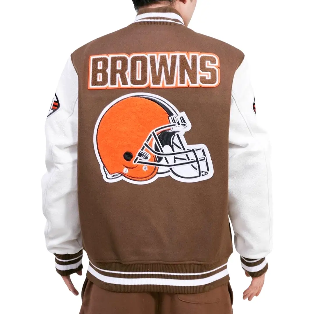 Cleveland Browns Mash Up Varsity Jacket