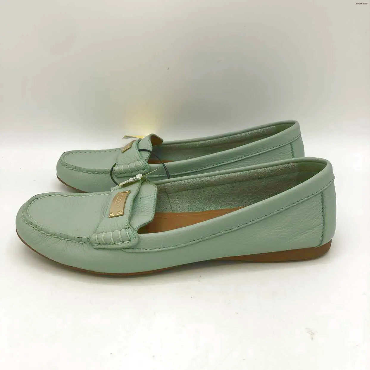 COACH Mint Green Leather Loafer Shoe Size 9-1/2 Shoes