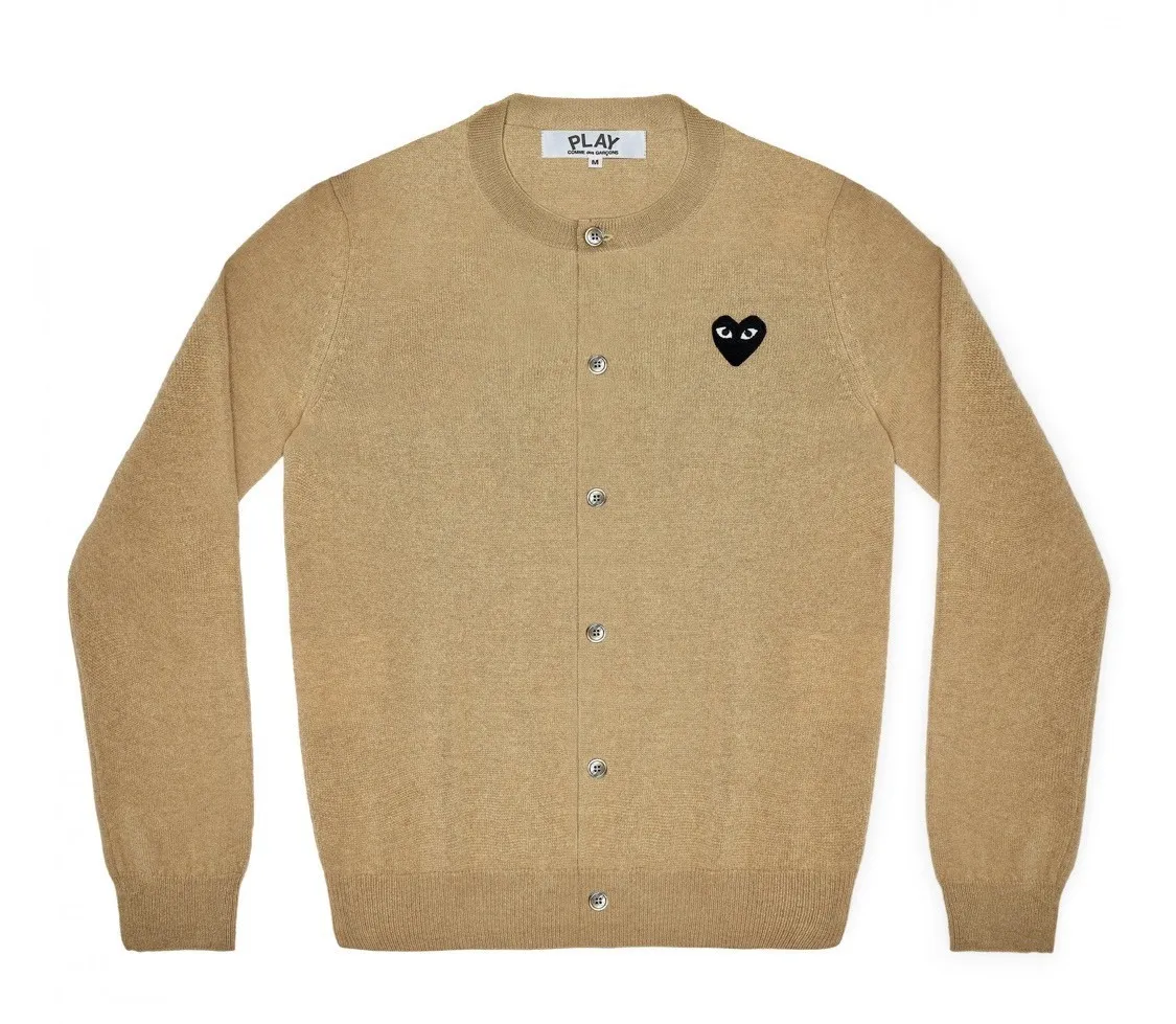 COMME des GARCONS  |Unisex Street Style Long Sleeves Plain Logo Cardigans