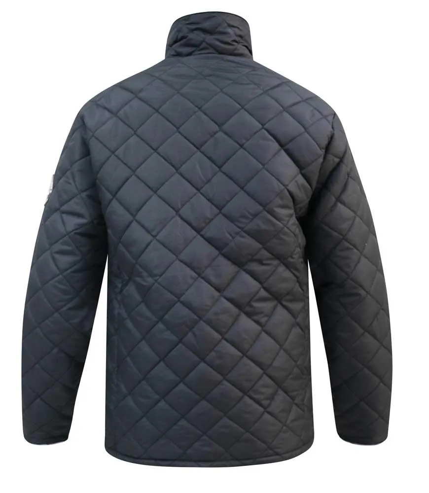 D555 Men Northcole Quilted Jacket - Black