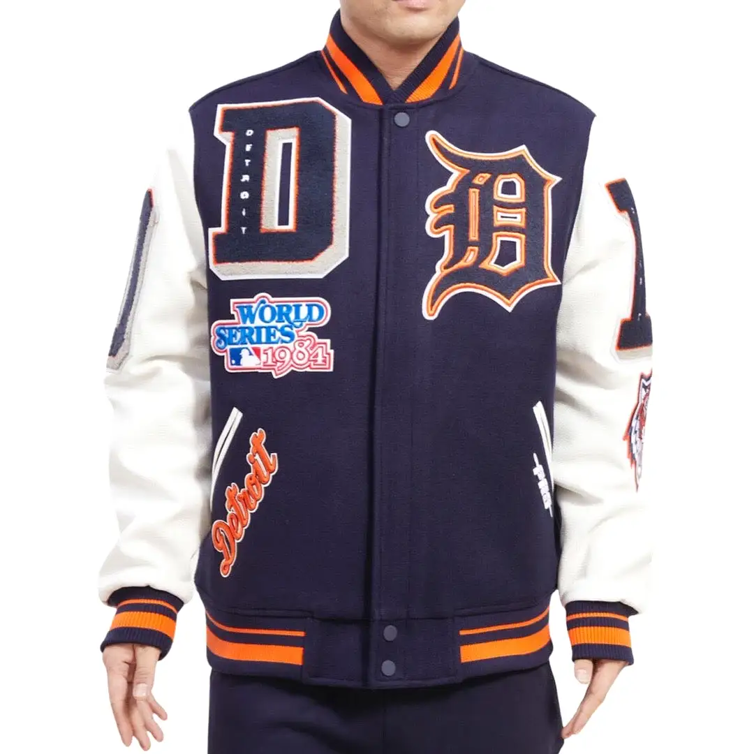 Detroit Tigers Mash Up Varsity Jacket