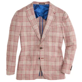 Drago Mineral Red Plaid Sport Coat