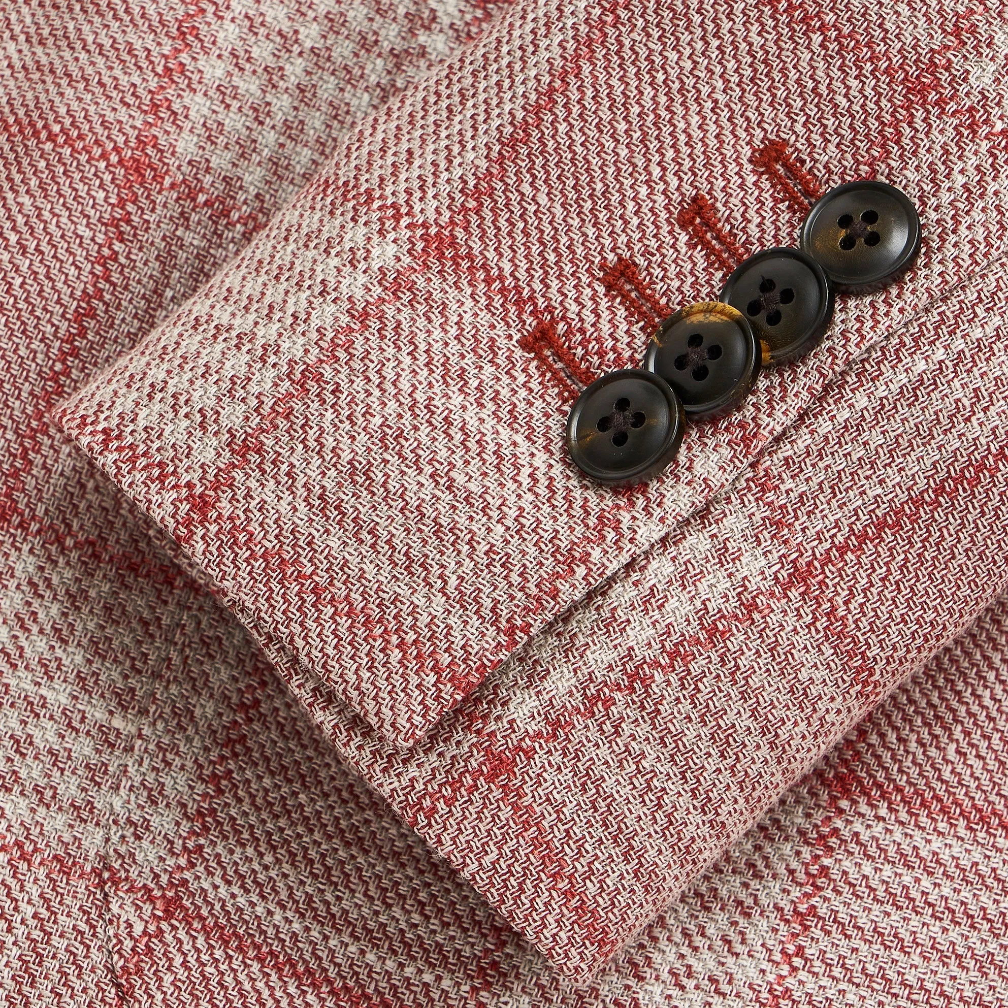 Drago Mineral Red Plaid Sport Coat