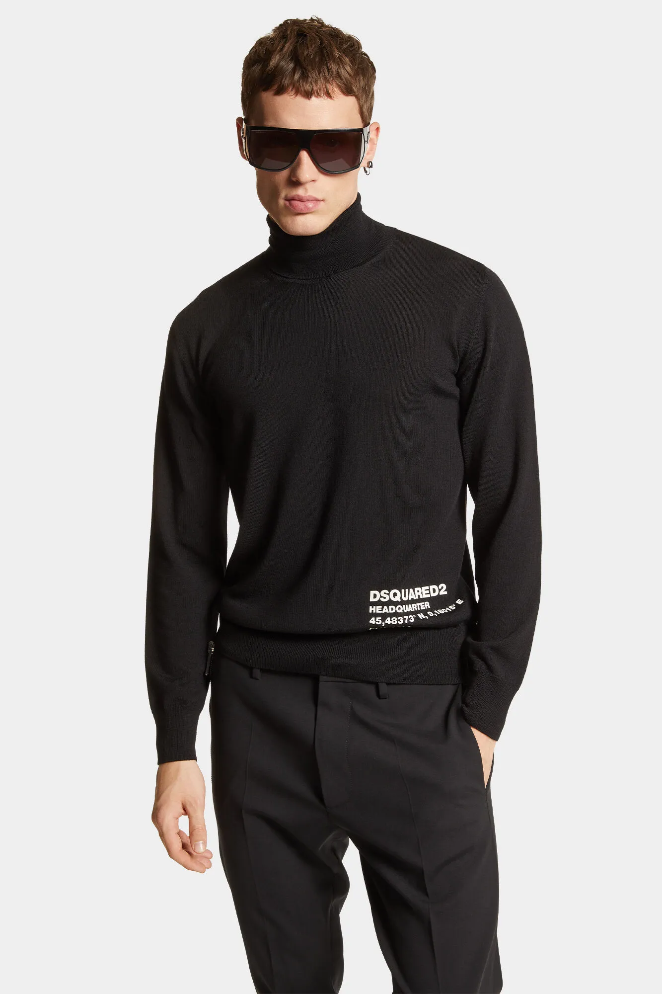 Dsquared2 Headquarter Knit Turtleneck