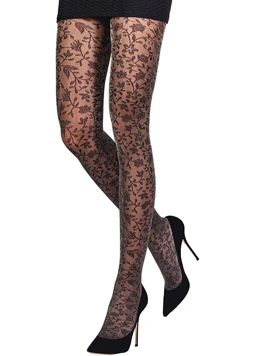 Emilio Cavallini Golden Blossom Tights ()