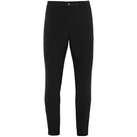 Flat Front Technical Jogger Trousers Caviar Black - SS24