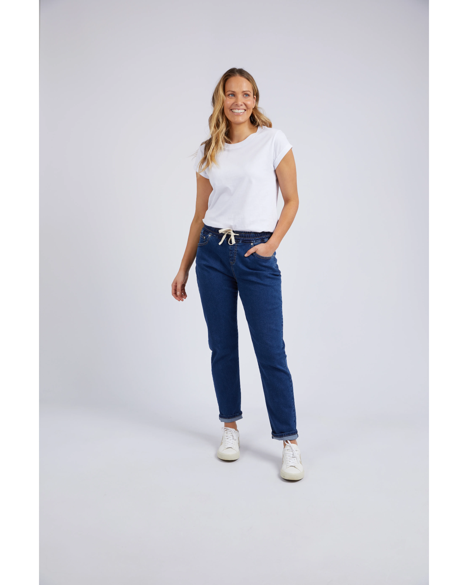 Foxwood  - Juliette Jogger Jean - Dark Blue