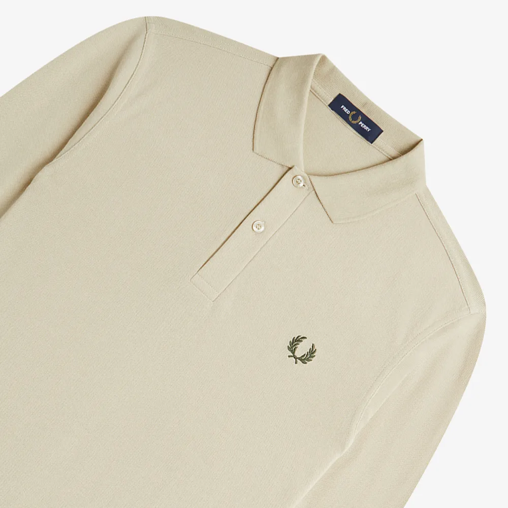 FRED PERRY  |Unisex Street Style Long Sleeves Plain Cotton Oversized Logo