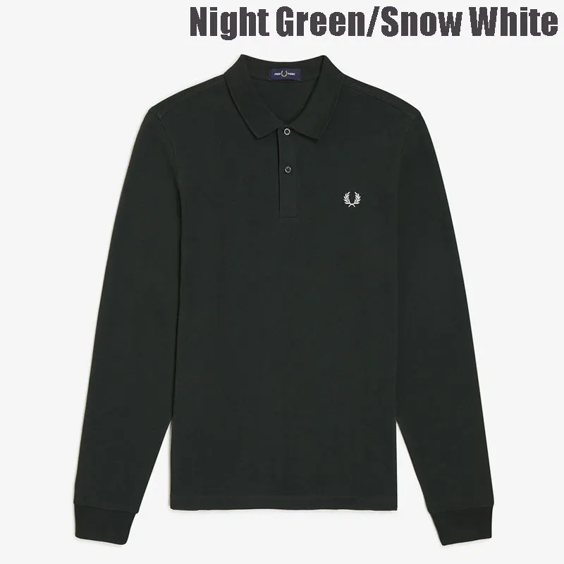 FRED PERRY  |Unisex Street Style Long Sleeves Plain Cotton Oversized Logo