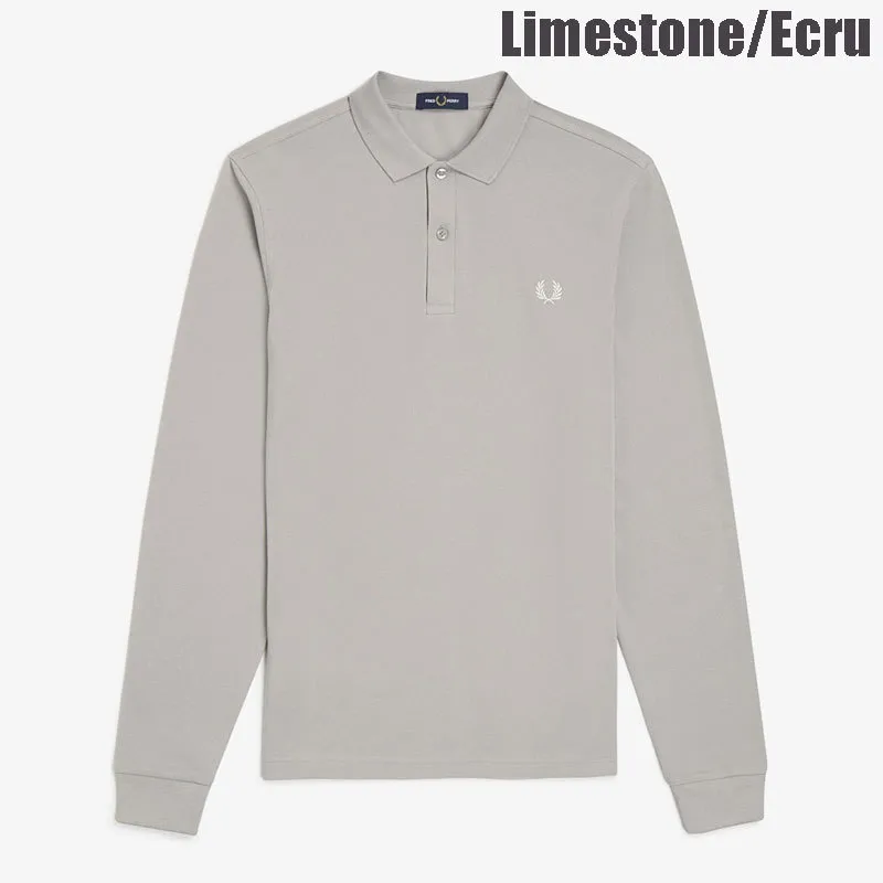 FRED PERRY  |Unisex Street Style Long Sleeves Plain Cotton Oversized Logo