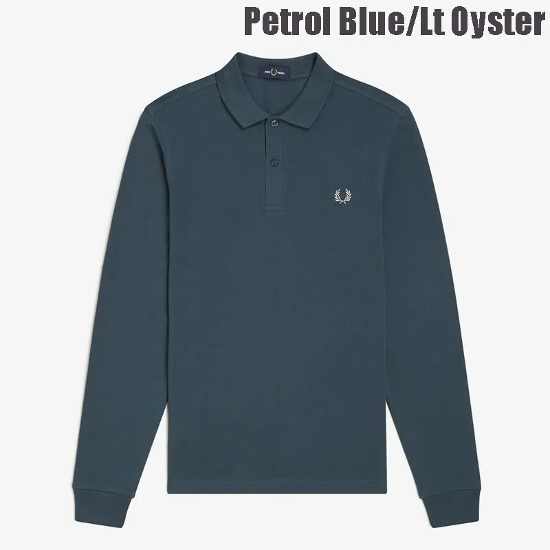 FRED PERRY  |Unisex Street Style Long Sleeves Plain Cotton Oversized Logo