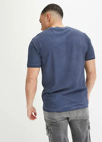 Front Print Vintage Wash T-Shirt by bonprix | Look Again