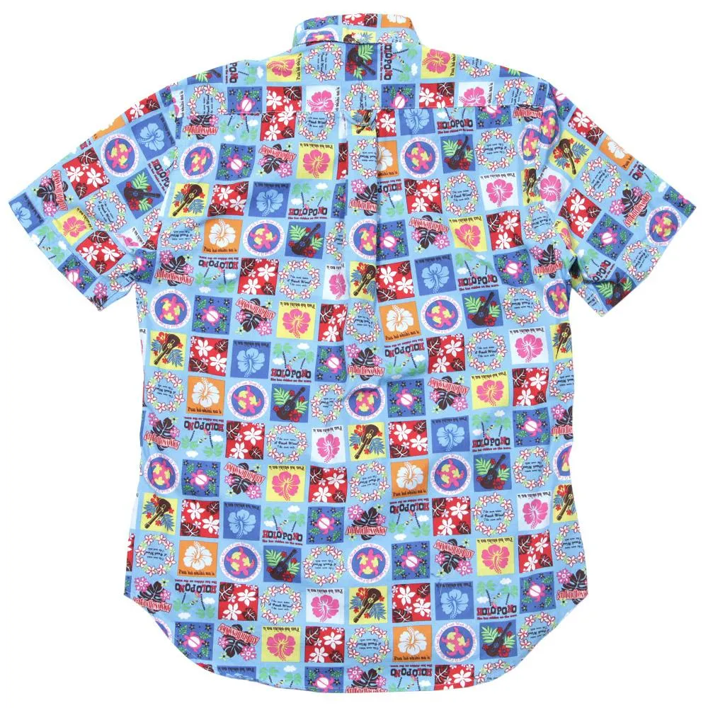 Gitman Vintage SS Polynesian Print ShirtMulti