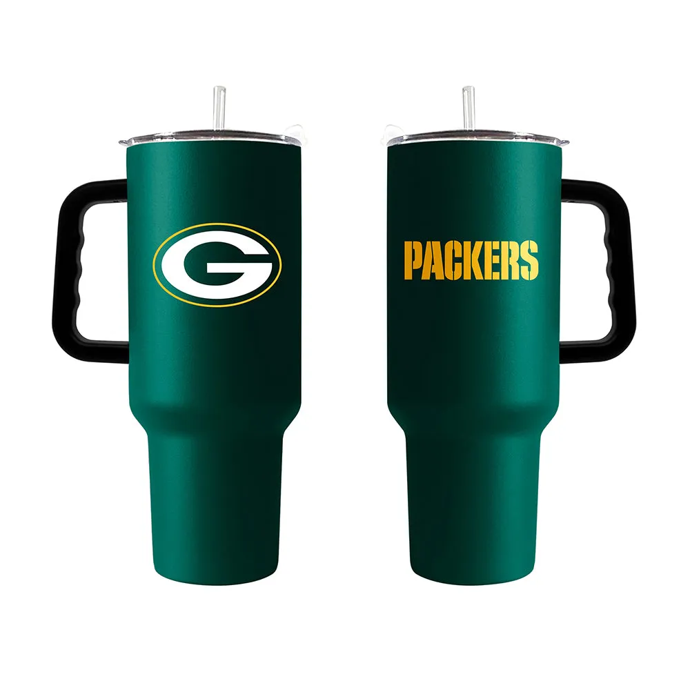 Green Bay Packers 40oz. Powder Coat Travel Tumbler