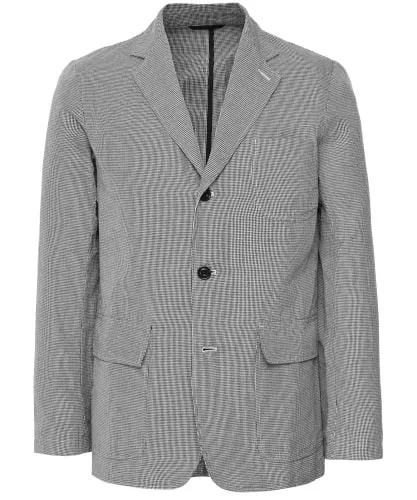 Hartford Cotton Linen Houndstooth Jetty Jacket | Jules B