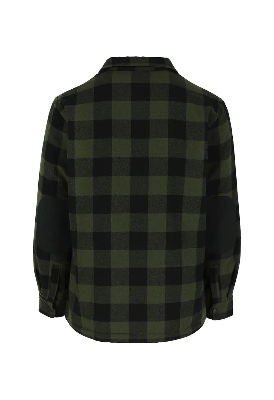 Herock Lumberjack Shirt Flannel Sherpa Puro - Green