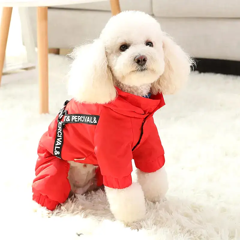 HOOPET Dog Clothes Winter Warm Pet Dog Jacket Coat Puppy Chihuahua Clothing Hoodies For Small Medium Dogs Puppy Outfit