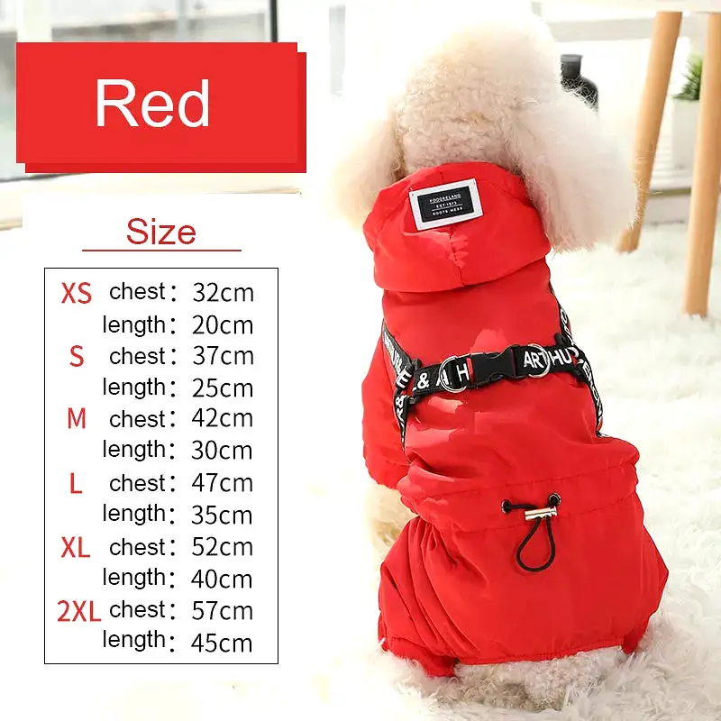 HOOPET Dog Clothes Winter Warm Pet Dog Jacket Coat Puppy Chihuahua Clothing Hoodies For Small Medium Dogs Puppy Outfit