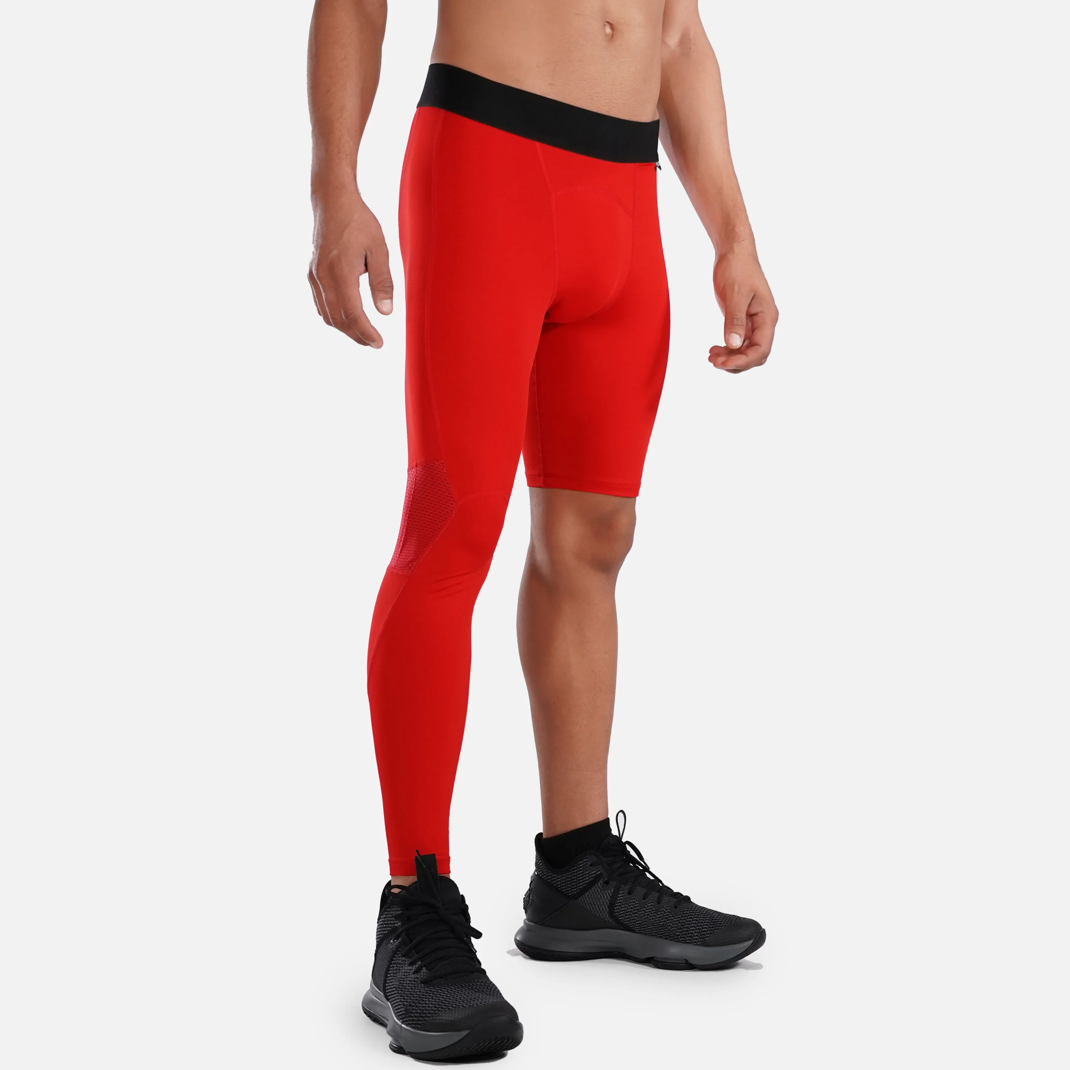 Hue Red Single-leg Basketball Tights