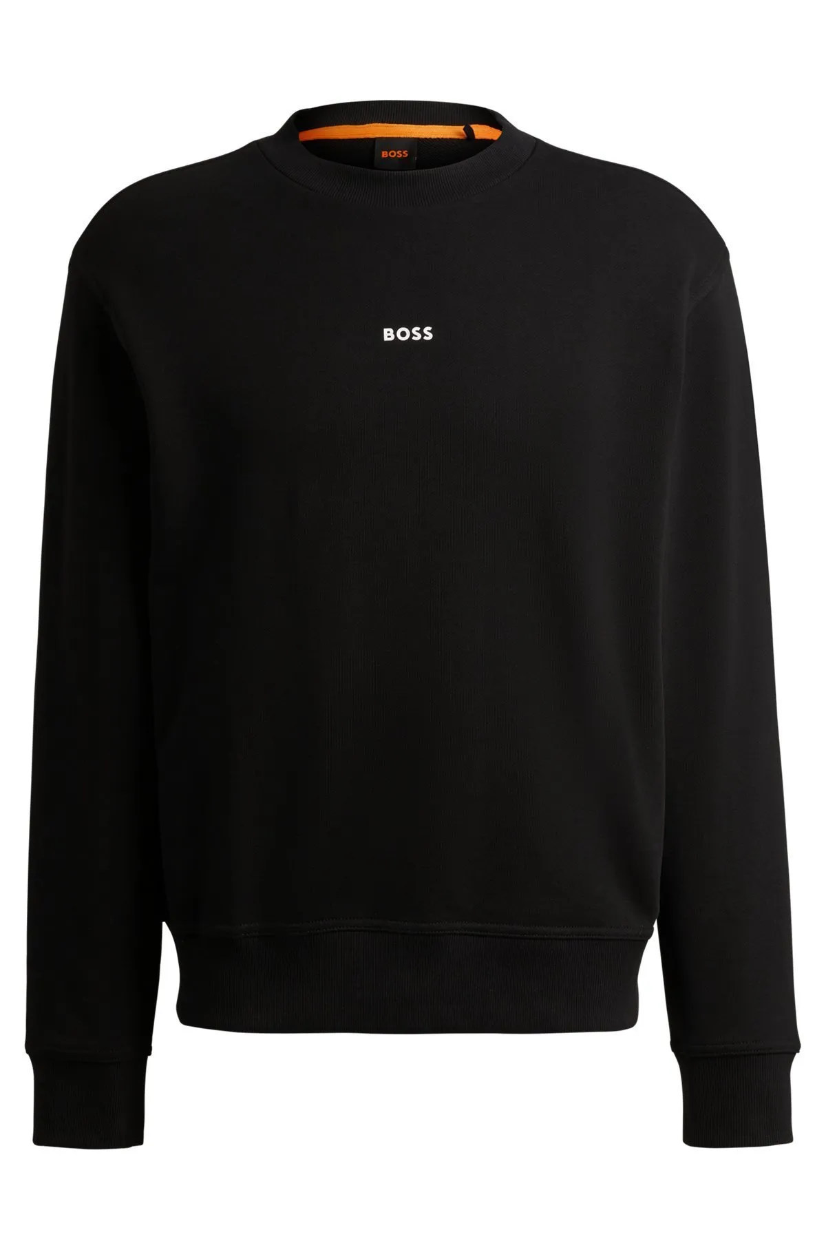 Hugo Boss  |Sweat Street Style Long Sleeves Plain Logo Sweatshirts