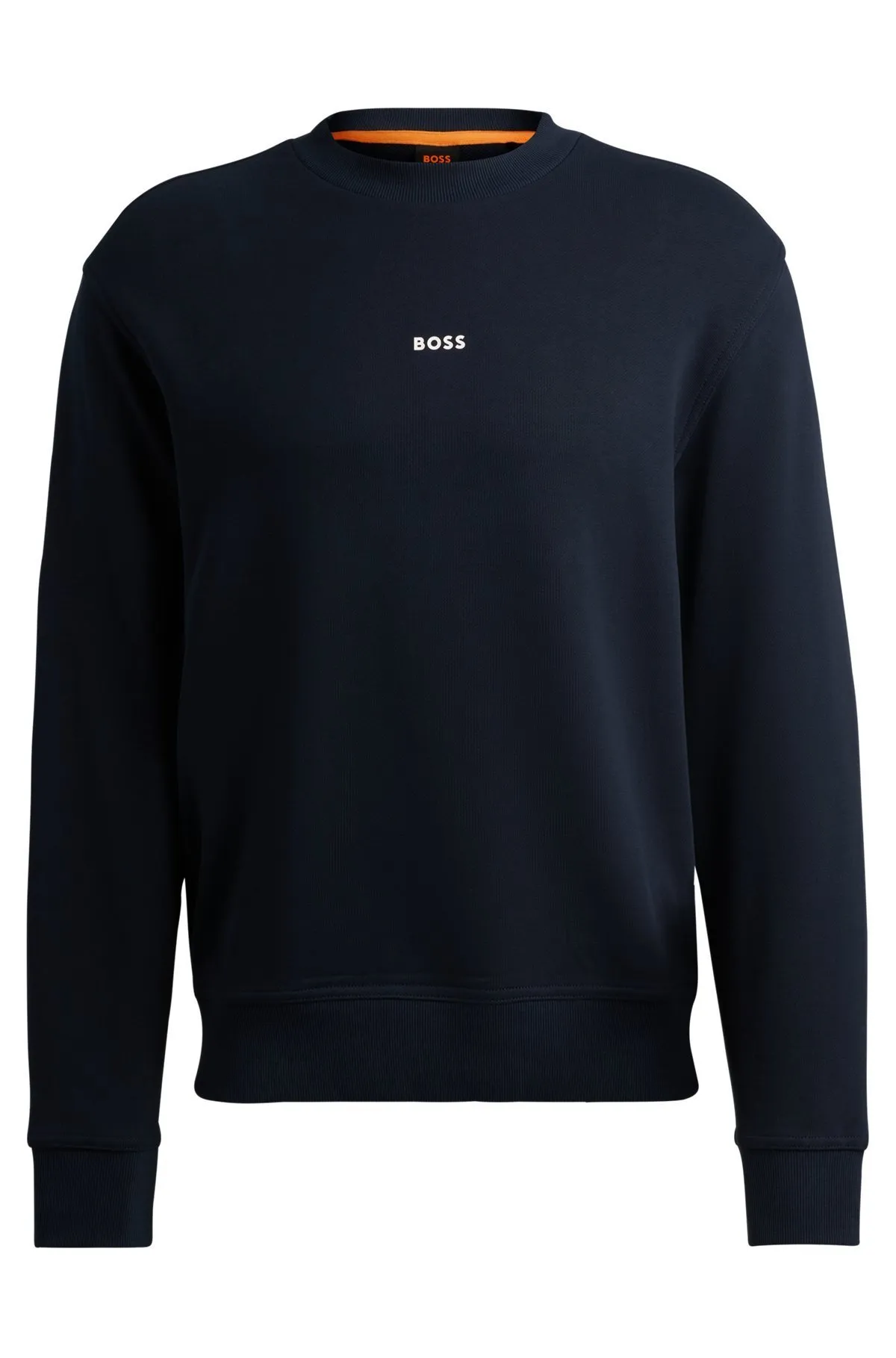 Hugo Boss  |Sweat Street Style Long Sleeves Plain Logo Sweatshirts