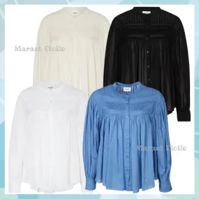 ISABEL MARANT ETOILE  |Long Sleeves Cotton Medium Shirts & Blouses