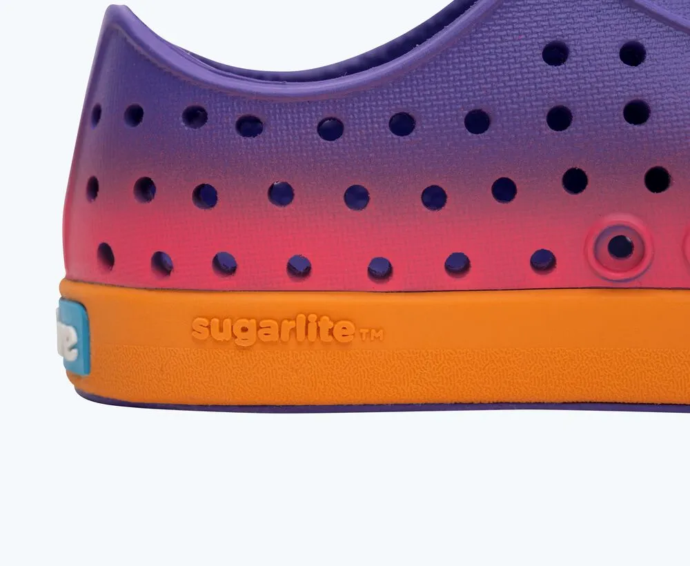 Jefferson Kid's EVA Sugarlite Ombre Shoe - Ultra Violet/ Apricot Orange/ Ultra Dazzle Ombre