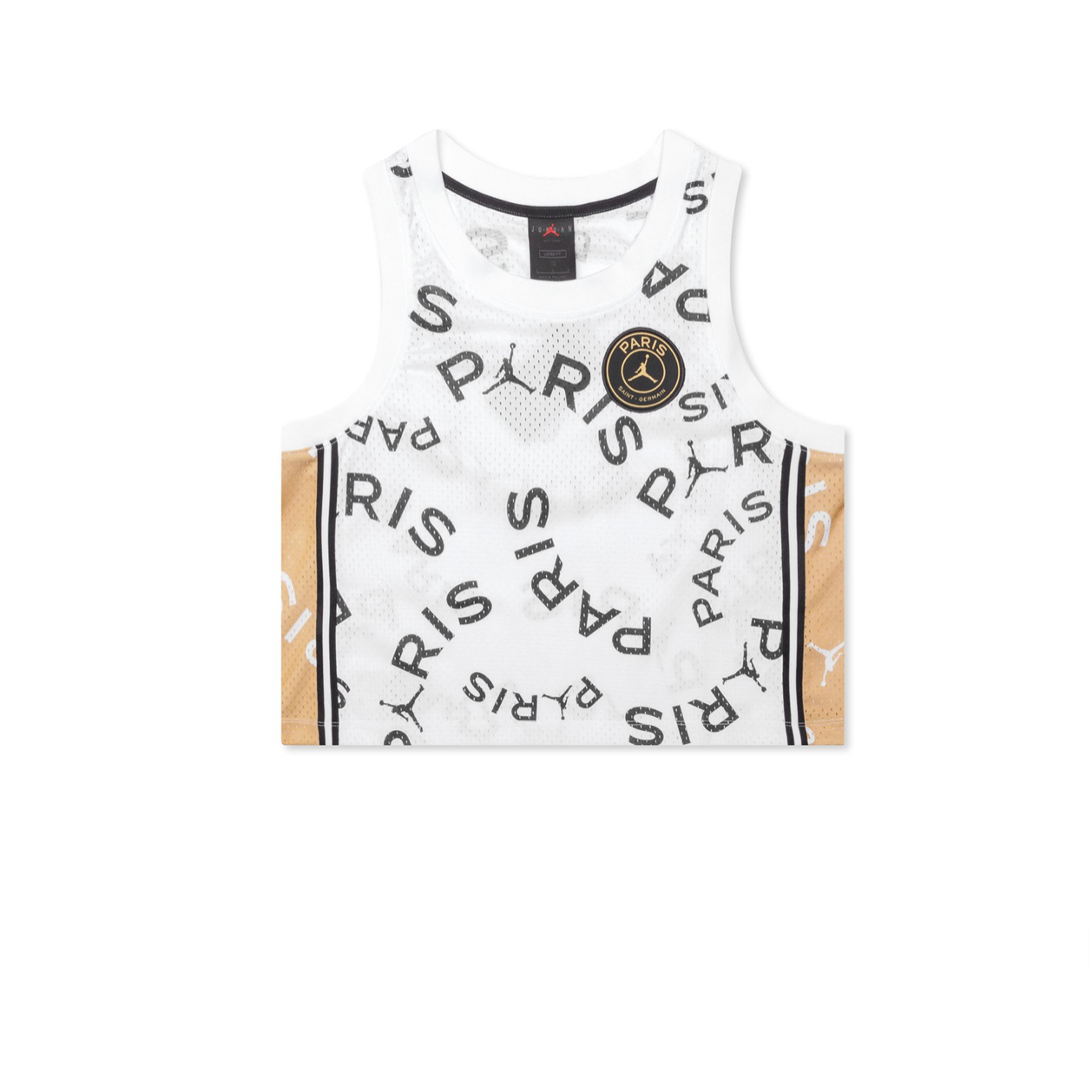 JORDAN X PARIS SAINT-GERMAIN JERSEY - WHITE/CLUB GOLD