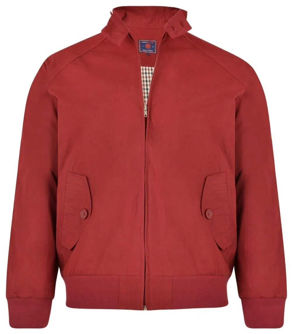 Kam Harrington Jacket - Burgundy