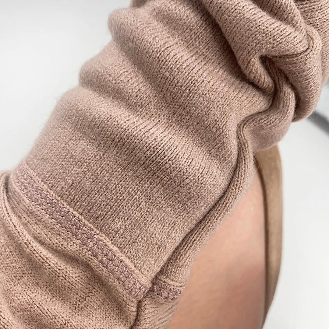 Karina Sweater Dress- Dusty Mauve