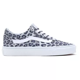 Ladies Animal Pop Blue Fog/White Vans Ward Old Skool Styling SALE