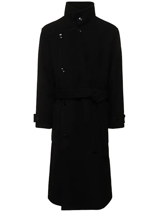 Lemaire Wool blend wrap coat