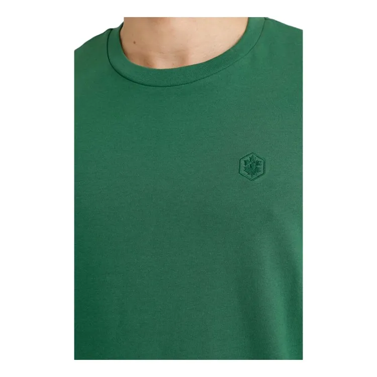 Lumberjack 603 TEES  T-SHIRT BASIC SMALL LOGO Verde